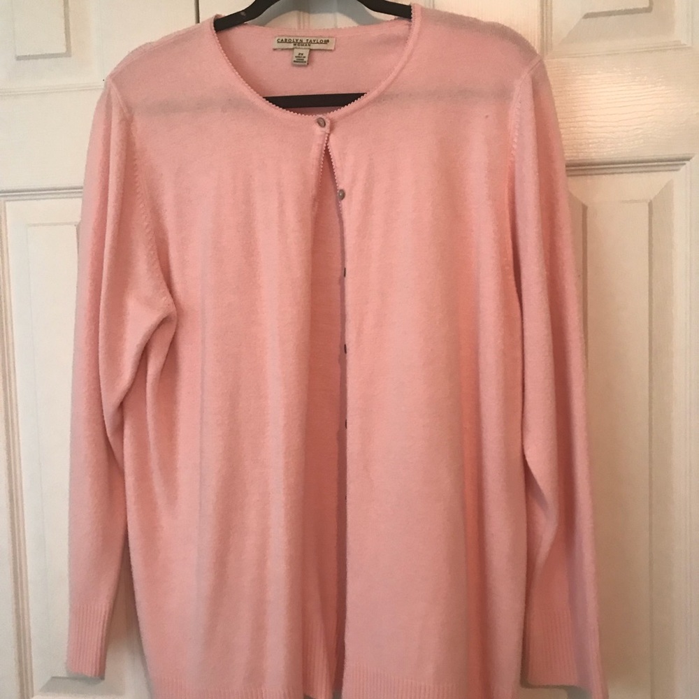 Pink Cardigan